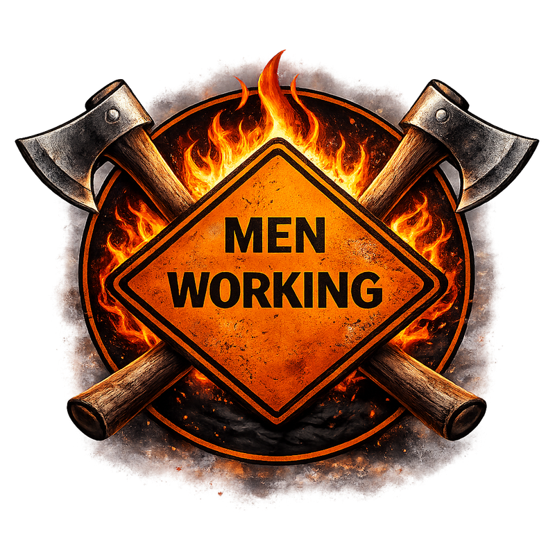 Logo Men Working